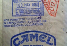ct93 passport stamp