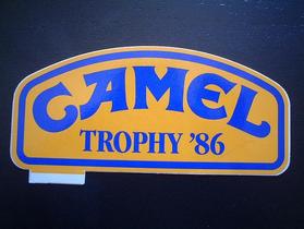 Autocolante Camel Trophy '86
